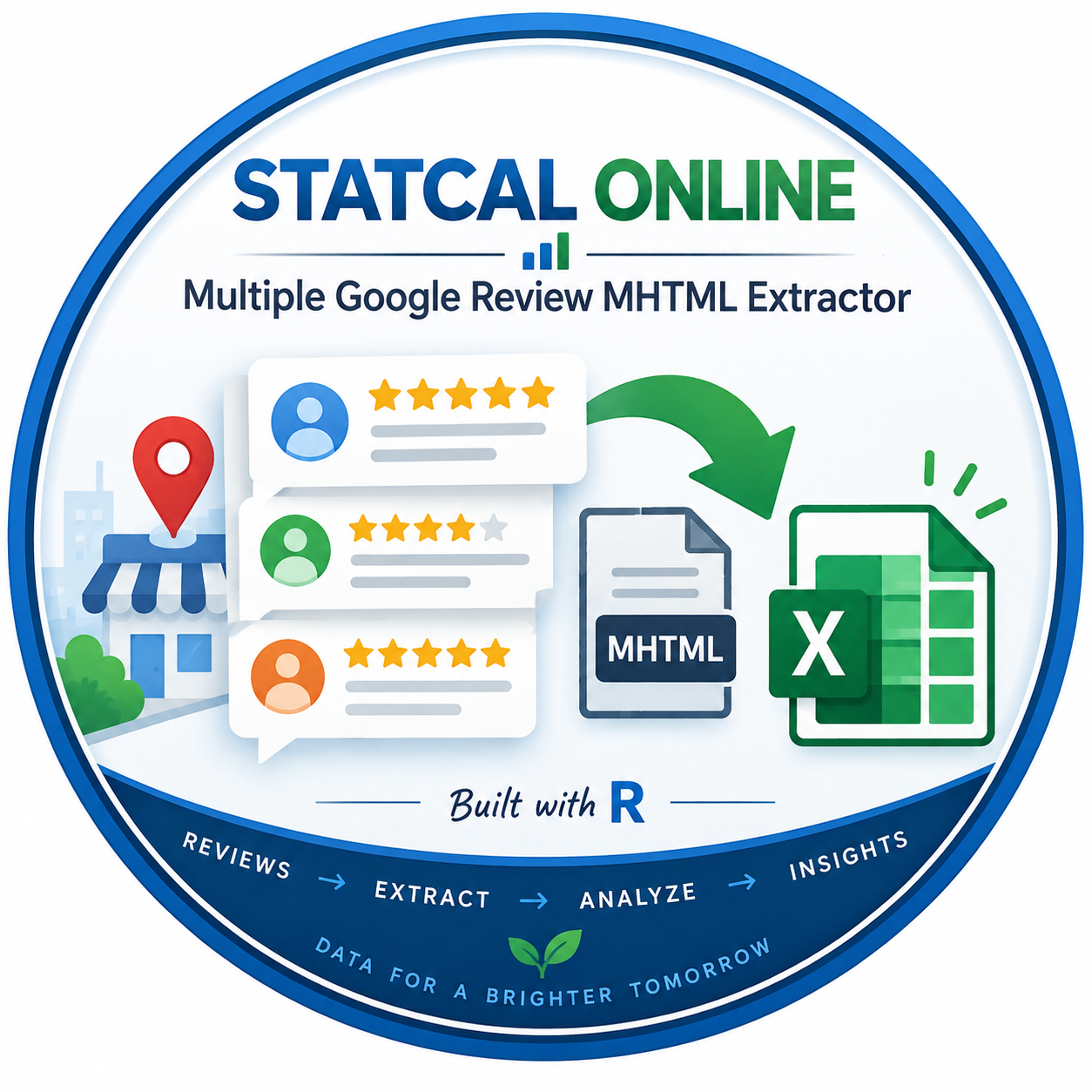 Multiple Google Review MHTML Extractor